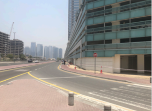 ドバイ 留学 ES Dubai バス停から教室までの行き方 3